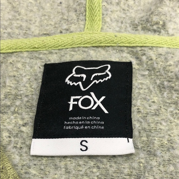 2/$35 🦊Fox Pullover Hoodie – Women’s Small – Yellowish Green - Picture 2 of 13
